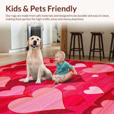 Playful Contemporary Heart Design(Red)