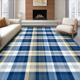 Dynamic Earth Tone Striped Appeal(Blue)