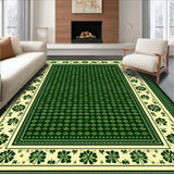 Elegant Green Floral Design(Green)
