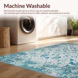 Ultra Soft Area Rug, Non Slip, Stain Resistant, Washable Area Rugs for Living Room, Bedroom, Sophisticated Gray Textured Elegance(Beige)