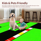 Brightly Colored Urban Journey Mat(Green)