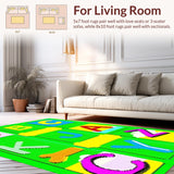 Bright Cheerful Character Motif(Green)