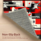 Dynamic Electric Guitar Visuals(Red)