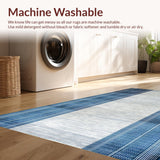 Ultra Soft Area Rug, Non Slip, Stain Resistant, Washable Area Rugs for Living Room, Bedroom, Chic Contemporary Animal Print(Gray)