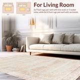 Ultra Soft Area Rug, Non Slip, Stain Resistant, Washable Area Rugs for Living Room, Bedroom, Pink Area for Nursery Decor(Pink)