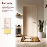 Contemporary Colorful Symbolic Design(Beige)