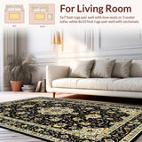 Minimalist Gold Floral Accents(Black)