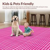Trendy Pink Check Appeal(Pink)