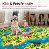 Interactive Prehistoric Landscape Motif(Green)