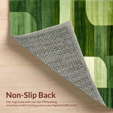 Chic Symmetrical Oceanic Lines(Green)