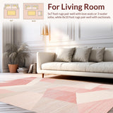 Delicate Shaggy Vintage Inspired Feel(Pink)