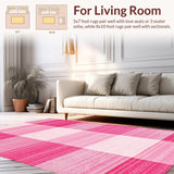 Fresh White and Pink Visual Harmony(Pink)