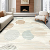Rustic Chic Round Flourish(Beige)