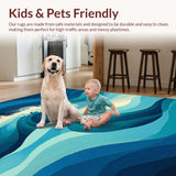 Charming Irregular Beach(Blue)