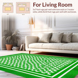 Charming Vibrant Shamrock Motif(Green)