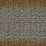 Luxurious Leopard Print Motif(Black)