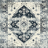 Elegant Neutral Geometric Harmony(Blue)