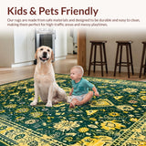 Elegant Rustic Geometric Layout(Green)