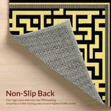 Stylish Greek Key Patterned Aesthetic(Gold)