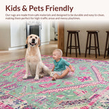 Elegant Vintage Geometric Motif Fusion(Green)