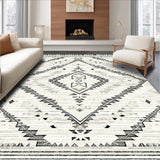 Elegant Neutral Diamond Motif(Gray)