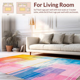 Fluid Hued Linear Motif(Pink)