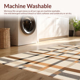 Chic Beige Geometric Arrangement(Beige)