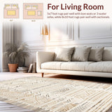 Artful Ogee Shape in Neutral(Beige)