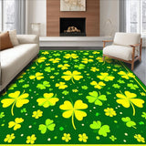 Playful Retro Shamrock Graphics(Green)