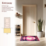Earth Tone Linear Harmony(Pink)