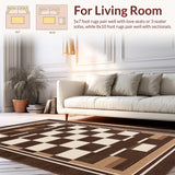 Contemporary Playful Tiled Arrangement(Beige)