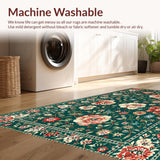 Elegant Earthy Tones with Floral Touches(Green)