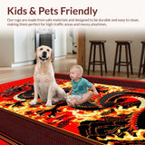 Bold Mythological Art Composition(Red)