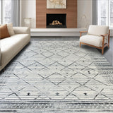 Contemporary Distressed Diamond Aesthetic(Gray)