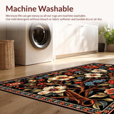 Elegant Black Floral Elegance(Black)