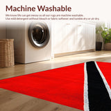 Charming Asphalt Track Illustration(Red)