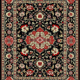 Elegant Black Botanical Aesthetic(Black)