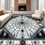 Festive Colorful Spider Theme(Black)