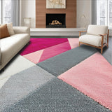 Ultra Soft Area Rug, Non Slip, Stain Resistant, Washable Area Rugs for Living Room, Bedroom, Shaggy Modern Dorm Rug for Girls Room(Pink)