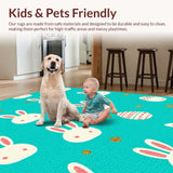 Cheerful Springtime Bunny Tail Design(Blue)