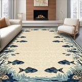 Stylish Sea Life Decorative(Beige)