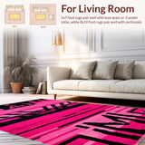 Dynamic Contemporary Zebra Print(Black)