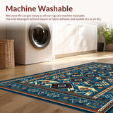 Vibrant Earth Tones with Cultural Flair(Blue)