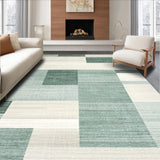 Ultra Soft Area Rug, Non Slip, Stain Resistant, Washable Area Rugs for Living Room, Bedroom, Serene Contemporary Lattice Style(Gray)
