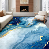 Trendy Blue and White Harmony(Blue)