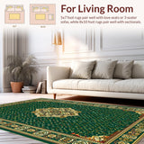 Chic Modern Geometric Composition(Green)