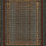 Ultra Soft Area Rug, Non Slip, Stain Resistant, Washable Area Rugs for Living Room, Bedroom, Stylish Cozy Farmhouse Motif(Gray)