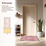 Chic Vintage Ogee Aesthetic(Pink)