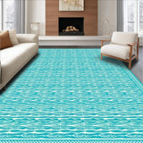 Charming Graphic Oceanic Style(Blue)