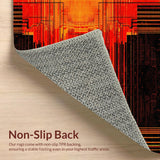 Dynamic Lava Thematic Artwork(Red)